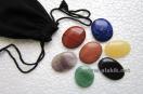 Chakra Plain oval set with Pouch